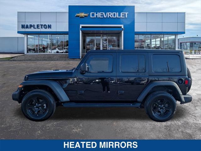 used 2022 Jeep Wrangler Unlimited car, priced at $31,495