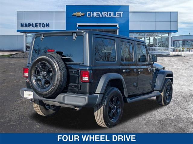 used 2022 Jeep Wrangler Unlimited car, priced at $31,495