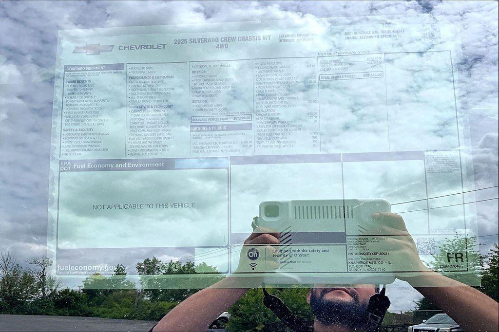 new 2025 Chevrolet Silverado 3500 car, priced at $80,343