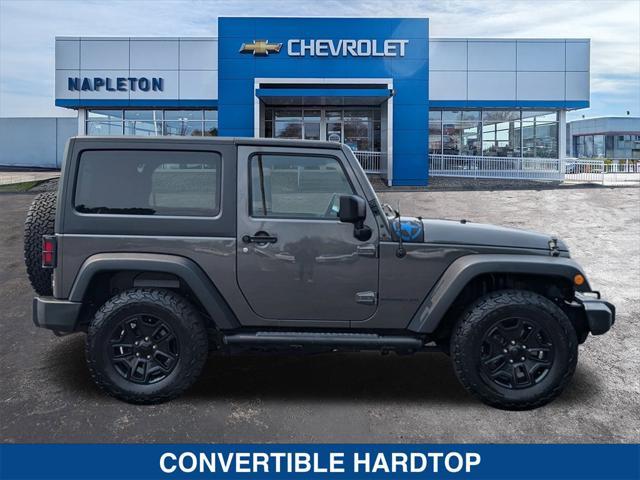 used 2016 Jeep Wrangler car, priced at $14,637