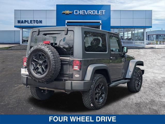 used 2016 Jeep Wrangler car, priced at $14,637