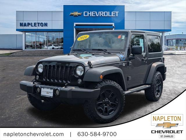 used 2016 Jeep Wrangler car, priced at $14,637