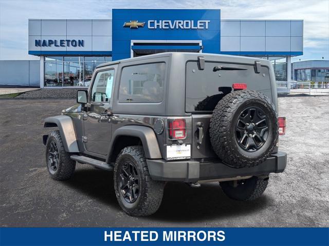 used 2016 Jeep Wrangler car, priced at $14,637