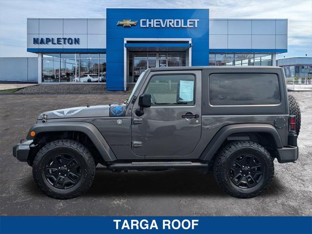 used 2016 Jeep Wrangler car, priced at $14,637