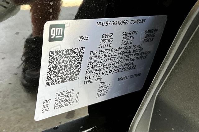 new 2025 Chevrolet Trax car, priced at $26,695