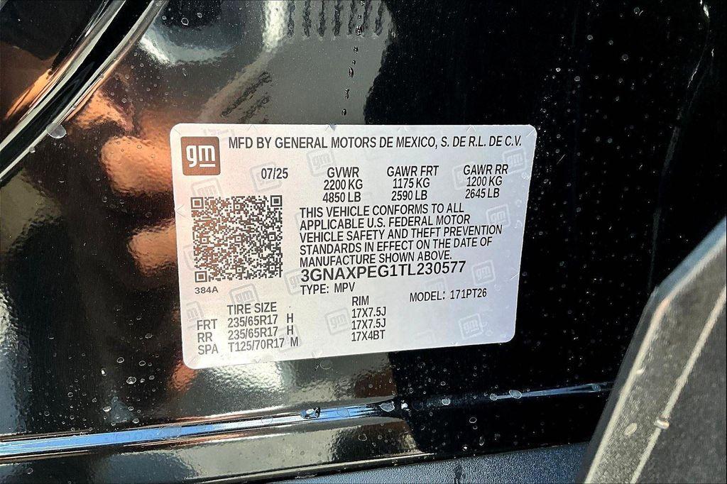 new 2026 Chevrolet Equinox car, priced at $30,410