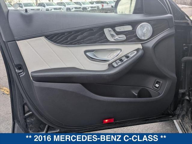 used 2016 Mercedes-Benz C-Class car, priced at $20,596