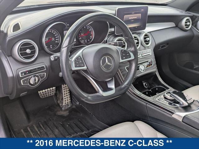 used 2016 Mercedes-Benz C-Class car, priced at $20,596