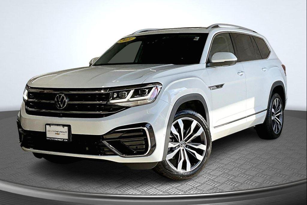 used 2021 Volkswagen Atlas car, priced at $27,779