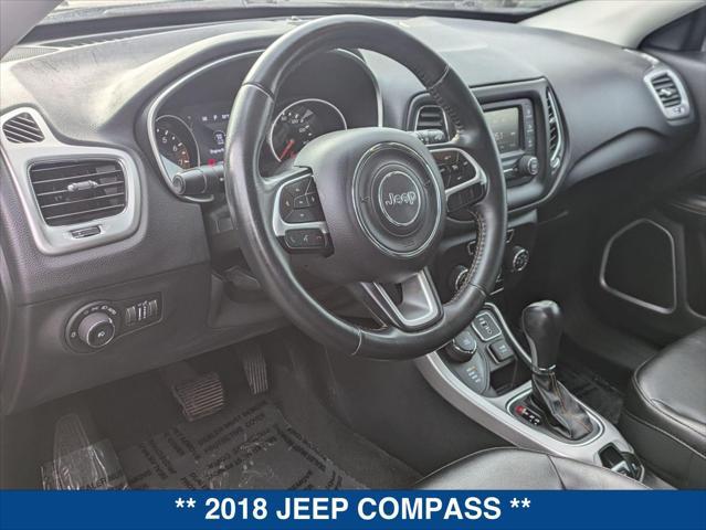 used 2018 Jeep Compass car, priced at $11,695