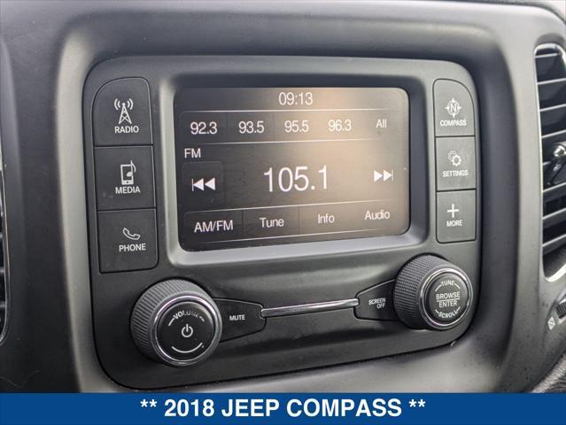 used 2018 Jeep Compass car, priced at $11,695