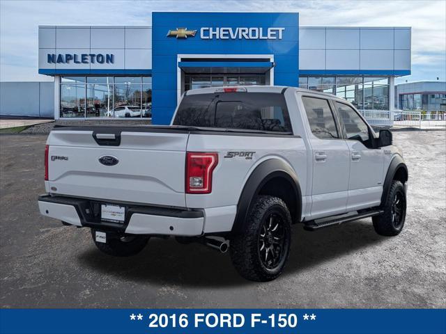 used 2016 Ford F-150 car, priced at $23,595