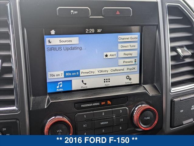 used 2016 Ford F-150 car, priced at $23,595