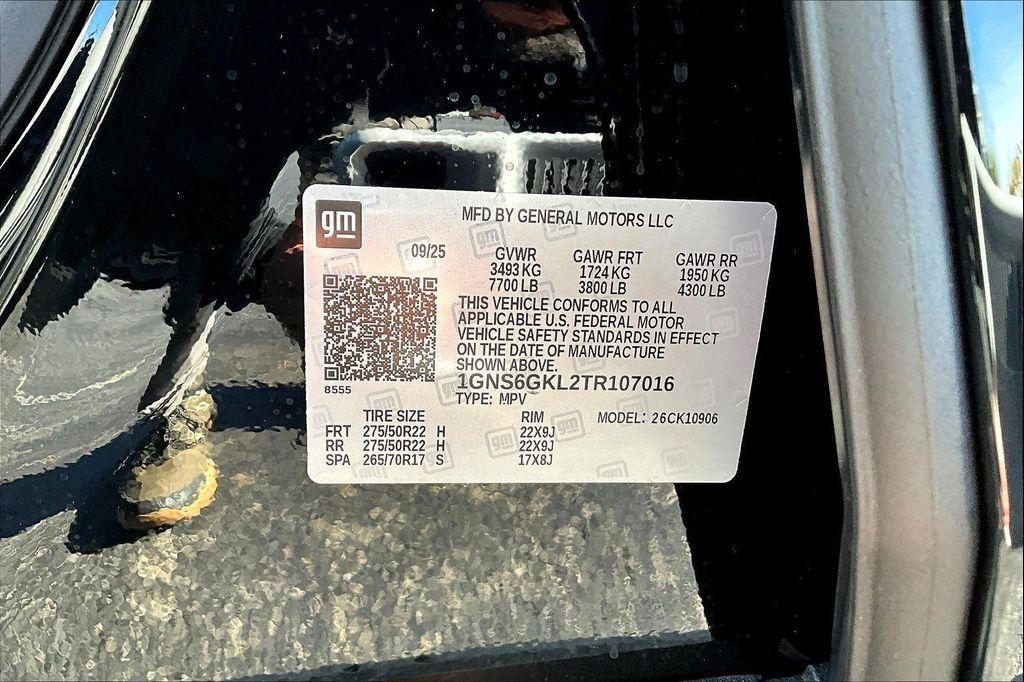 new 2026 Chevrolet Suburban car, priced at $96,645