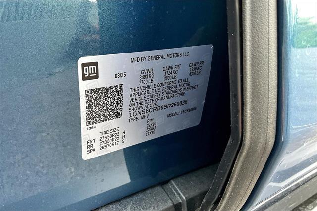 new 2025 Chevrolet Suburban car, priced at $77,269