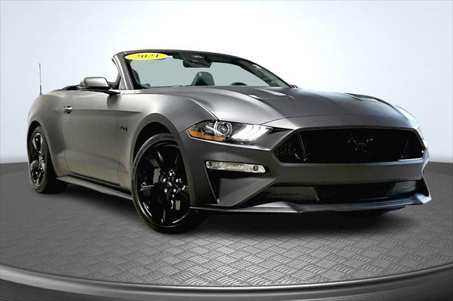 used 2021 Ford Mustang car, priced at $44,795