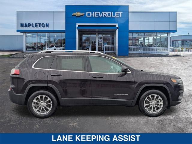 used 2021 Jeep Cherokee car, priced at $21,260