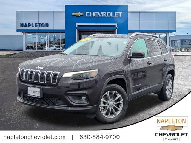 used 2021 Jeep Cherokee car, priced at $21,995