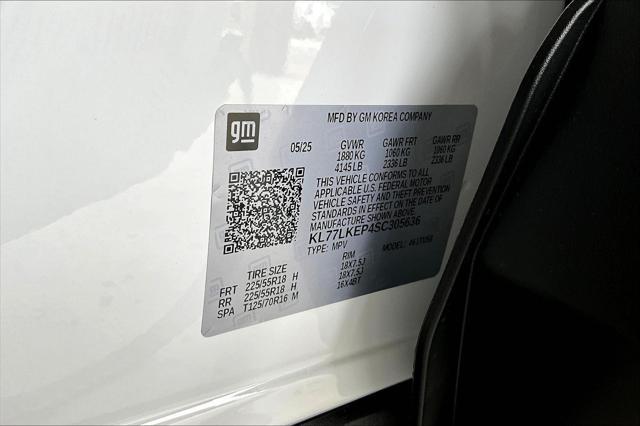 new 2025 Chevrolet Trax car, priced at $26,695