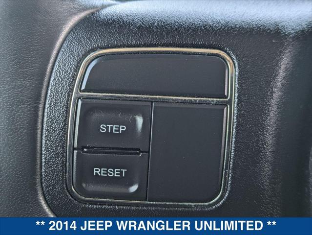 used 2014 Jeep Wrangler Unlimited car, priced at $16,695