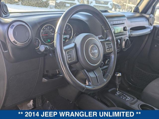 used 2014 Jeep Wrangler Unlimited car, priced at $16,695