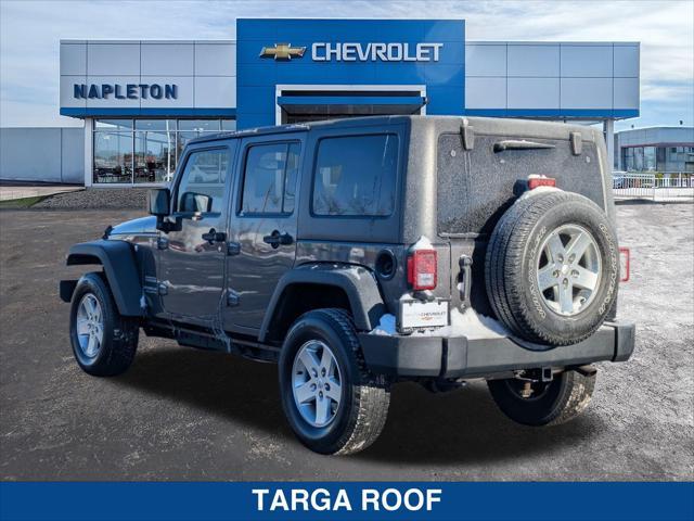 used 2014 Jeep Wrangler Unlimited car, priced at $16,695