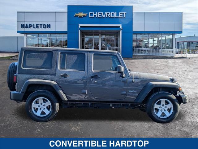 used 2014 Jeep Wrangler Unlimited car, priced at $16,695