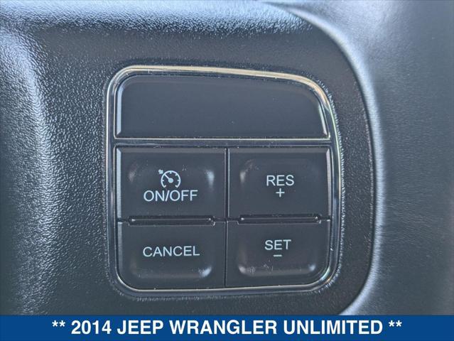 used 2014 Jeep Wrangler Unlimited car, priced at $16,695