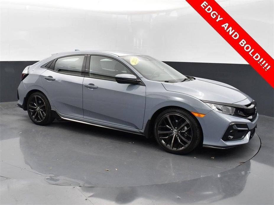 used 2021 Honda Civic car, priced at $24,487