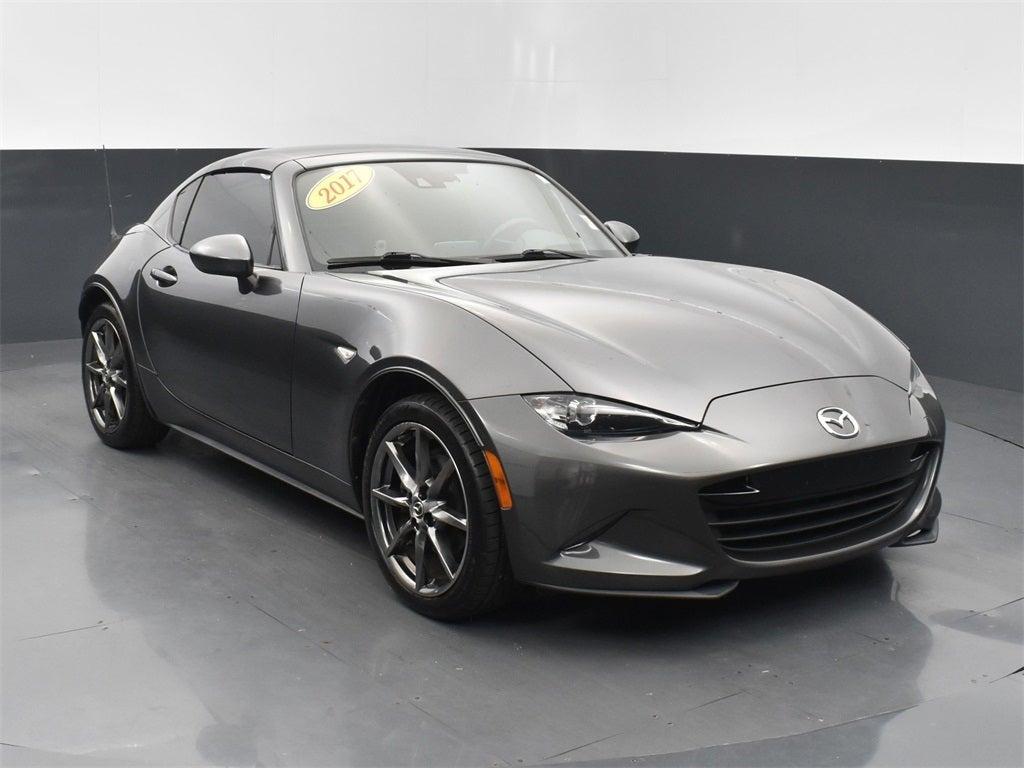 used 2017 Mazda MX-5 Miata RF car, priced at $23,859
