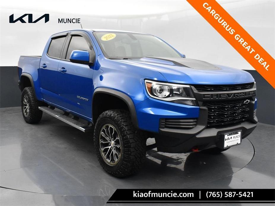 used 2022 Chevrolet Colorado car, priced at $35,453