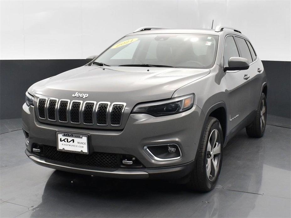 used 2021 Jeep Cherokee car, priced at $27,420