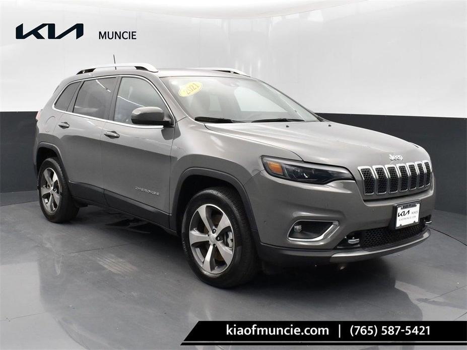 used 2021 Jeep Cherokee car, priced at $28,397