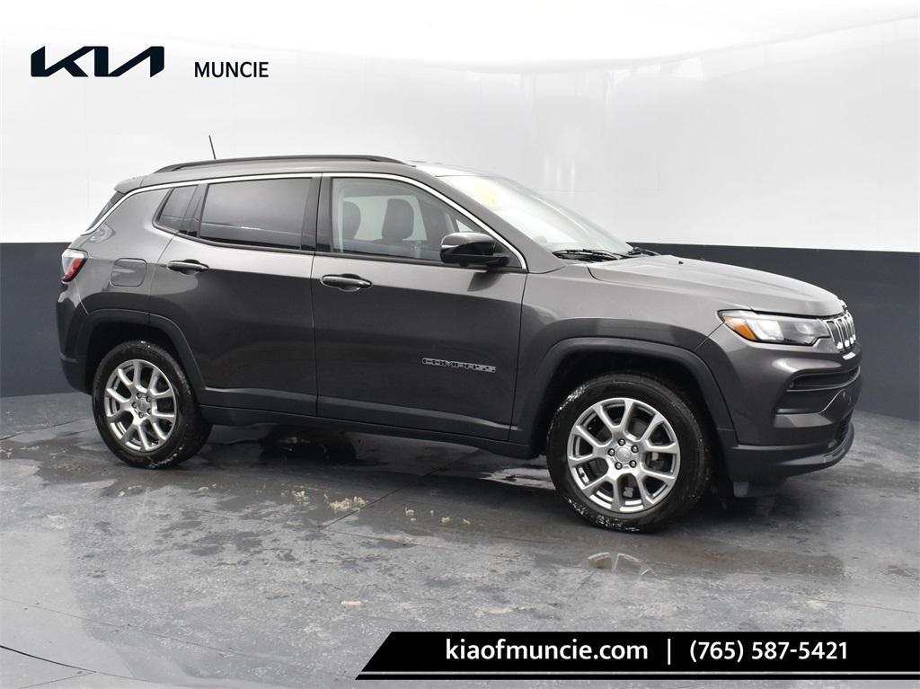 used 2022 Jeep Compass car, priced at $21,987