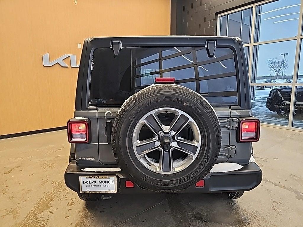 used 2021 Jeep Wrangler Unlimited car, priced at $25,679