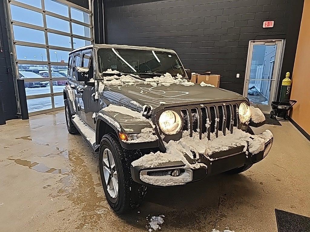 used 2021 Jeep Wrangler Unlimited car, priced at $25,679