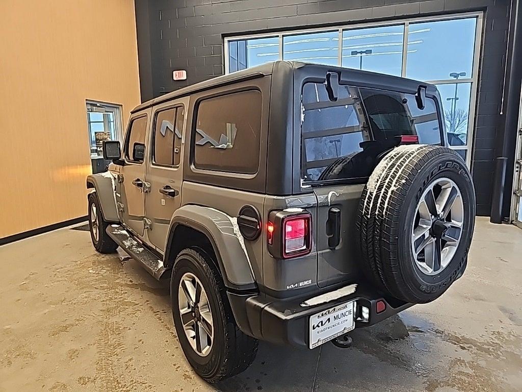 used 2021 Jeep Wrangler Unlimited car, priced at $25,679