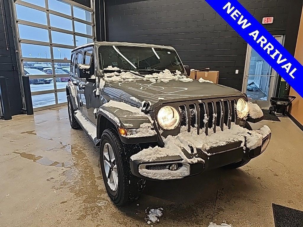 used 2021 Jeep Wrangler Unlimited car, priced at $25,679