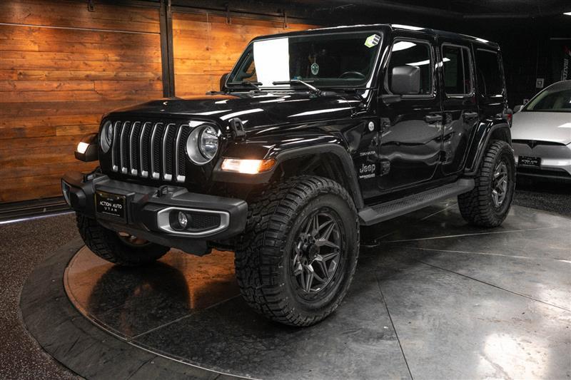 used 2021 Jeep Wrangler Unlimited car, priced at $33,795