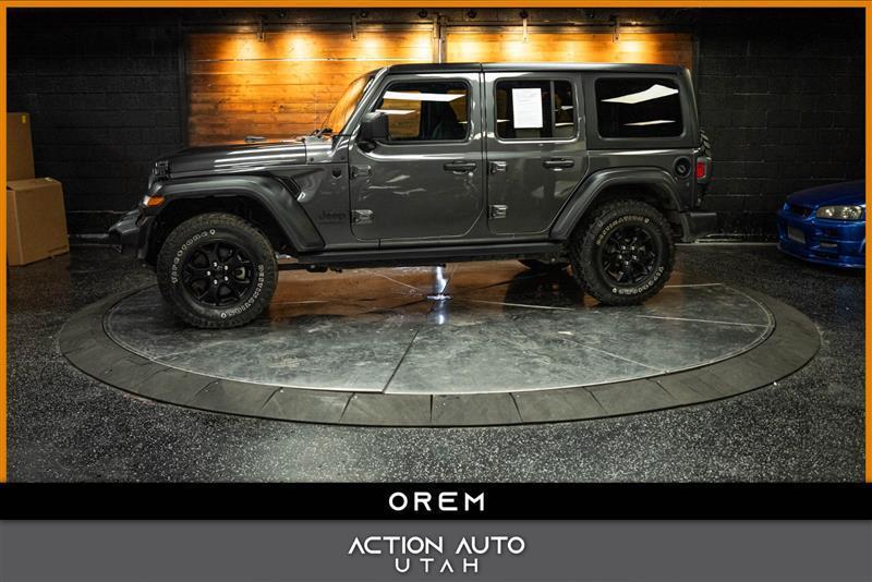 used 2021 Jeep Wrangler Unlimited car, priced at $28,695
