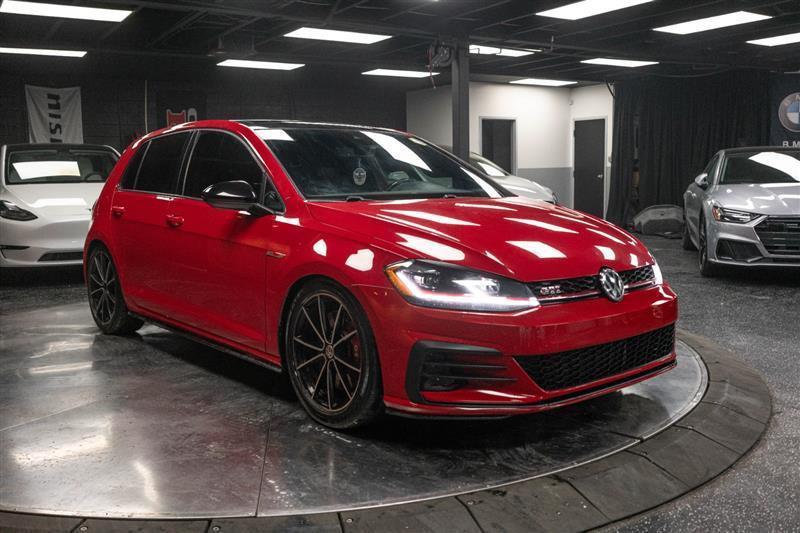 used 2021 Volkswagen Golf GTI car, priced at $24,595