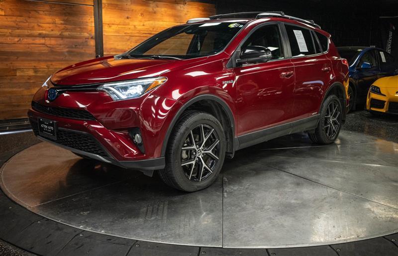 used 2018 Toyota RAV4 Hybrid car, priced at $19,595