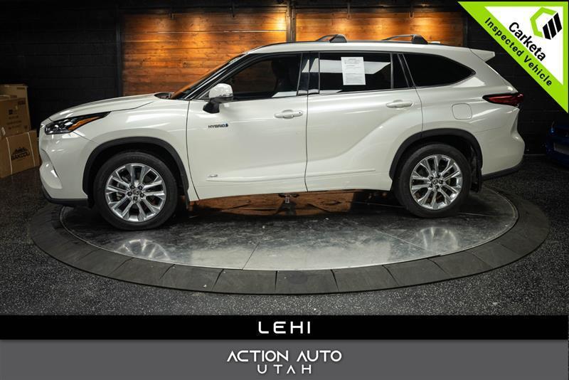 used 2021 Toyota Highlander Hybrid car, priced at $34,895