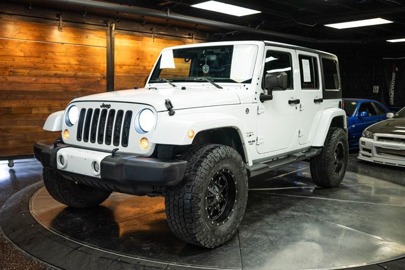 used 2016 Jeep Wrangler Unlimited car, priced at $20,197