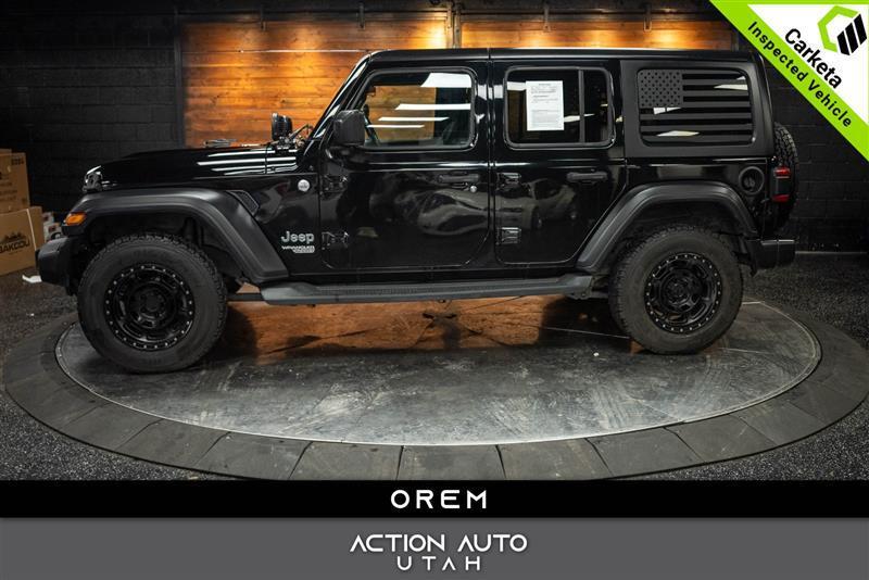 used 2018 Jeep Wrangler Unlimited car, priced at $23,995