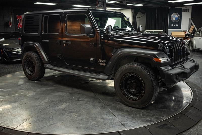 used 2018 Jeep Wrangler Unlimited car, priced at $23,995