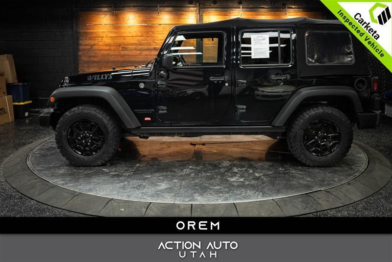 used 2016 Jeep Wrangler Unlimited car, priced at $18,195