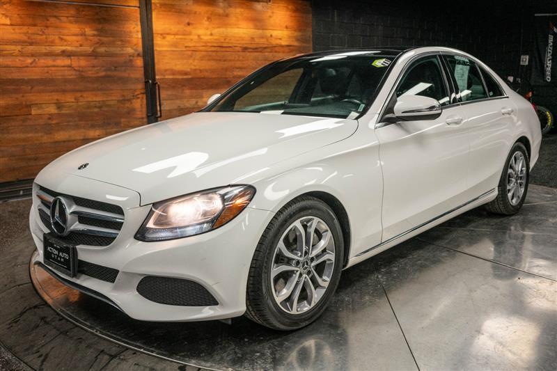 used 2018 Mercedes-Benz C-Class car, priced at $18,895