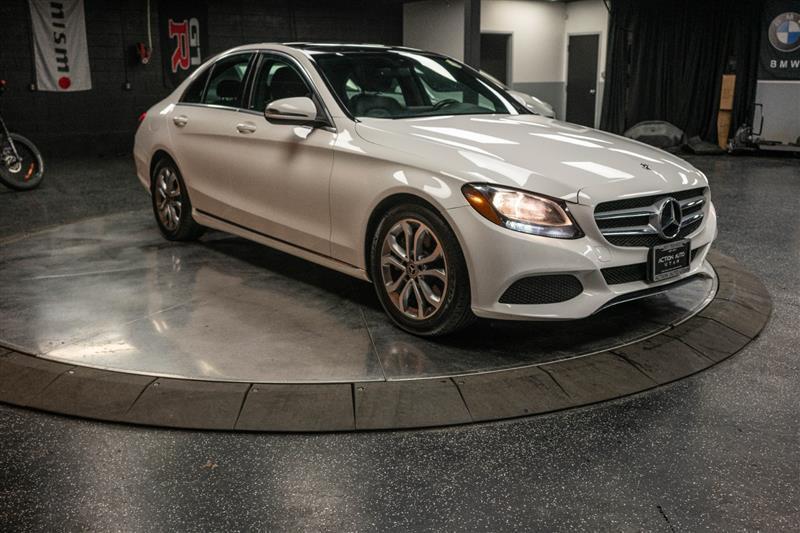 used 2018 Mercedes-Benz C-Class car, priced at $17,295