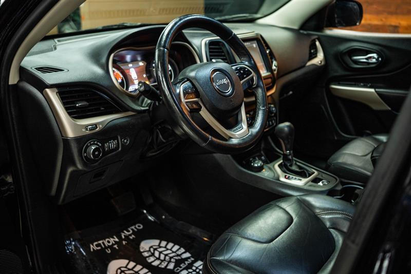 used 2018 Jeep Cherokee car, priced at $15,195